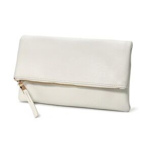 Elegant White Clutch Bag